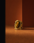 Tiger Eye Chunky Statement Ring | Maximalist Gemstone Jewelry