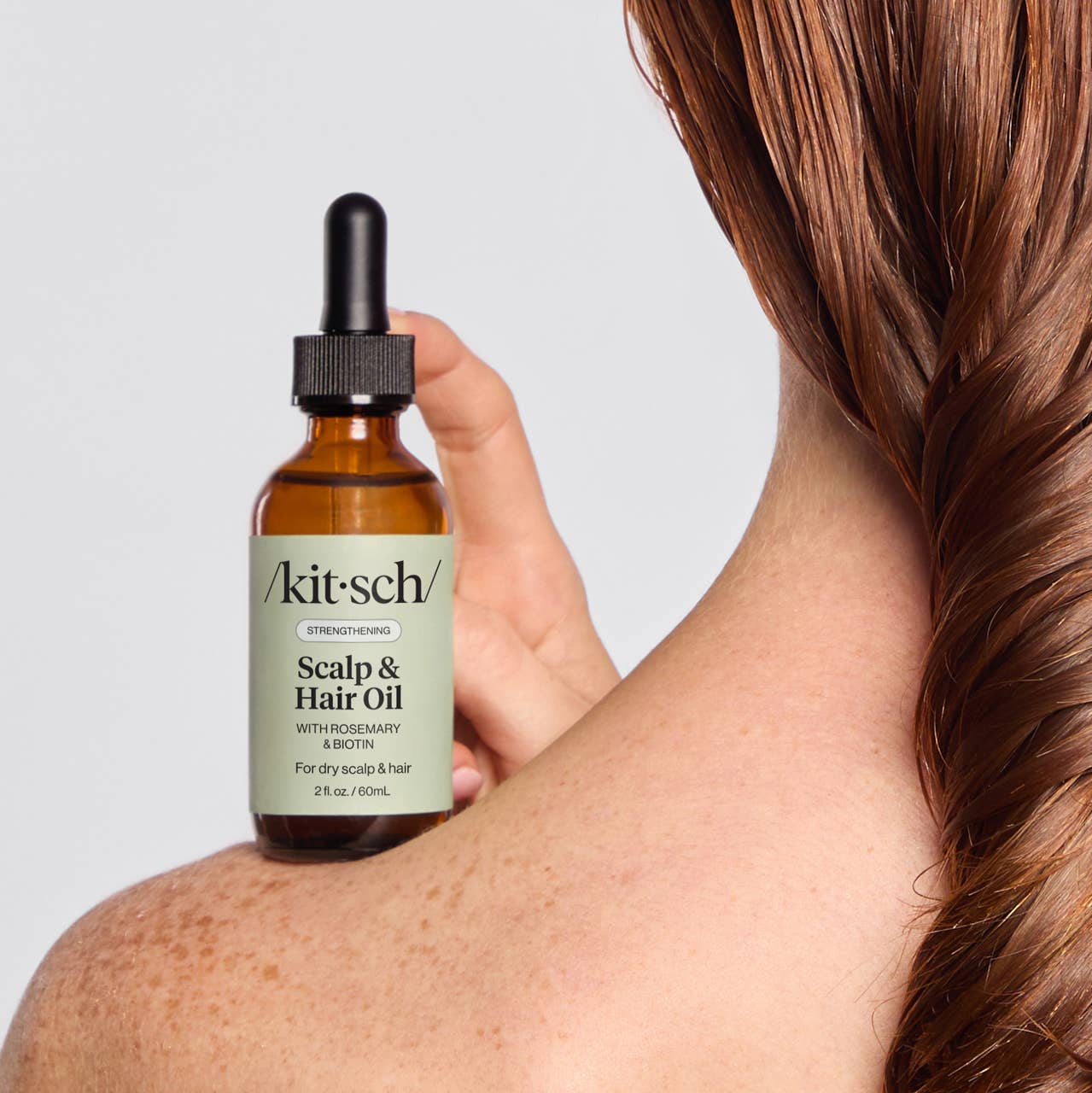 Strengthening Hair & Scalp Oil - Vegan 2oz