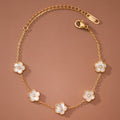 18K Gold Plated Waterproof Stainless Steel Chain Bracelet - 7993: S0OX3T7993