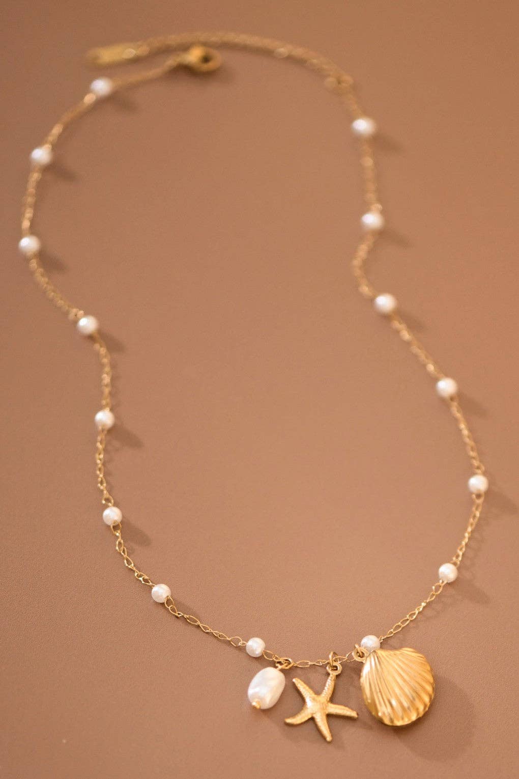 18K Gold PVD Plated Waterproof Stainless Steel Chain Necklace - 7798: S0OX3T7798