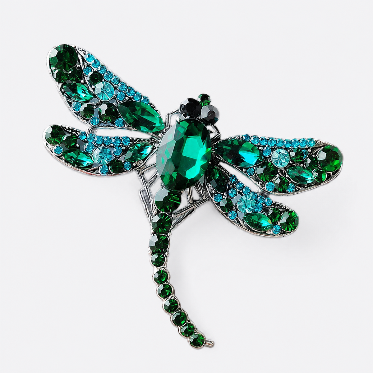 Nature-Inspired Dragonfly Brooch Pin for Coats: A3