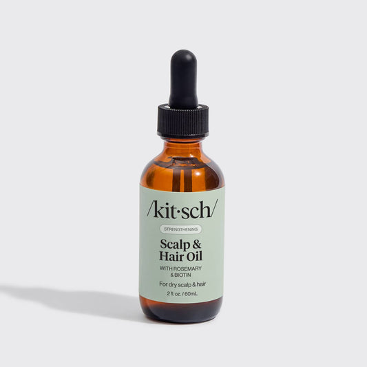 Strengthening Hair & Scalp Oil - Vegan 2oz
