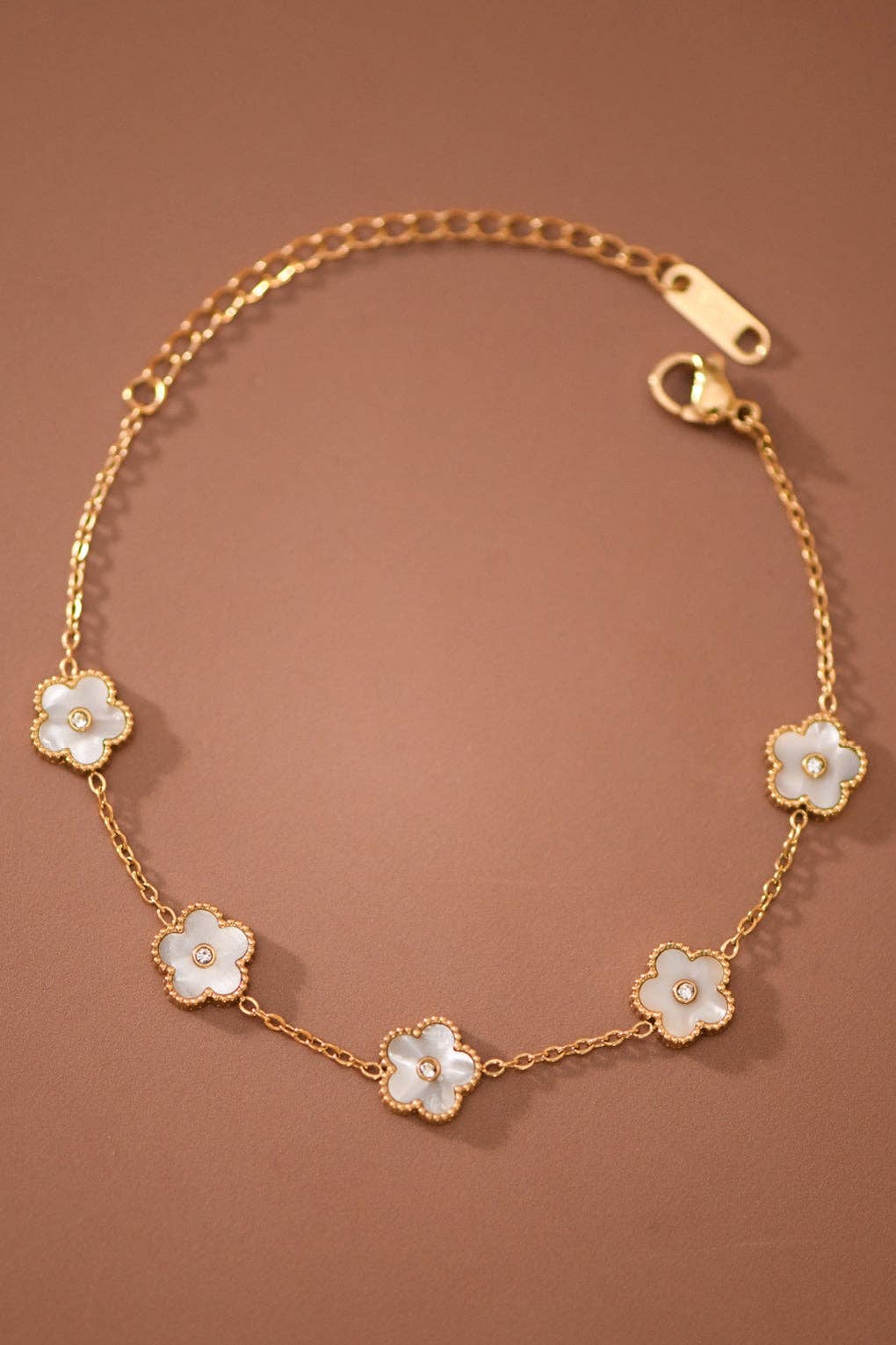 18K Gold Plated Waterproof Stainless Steel Chain Bracelet - 7993: S0OX3T7993