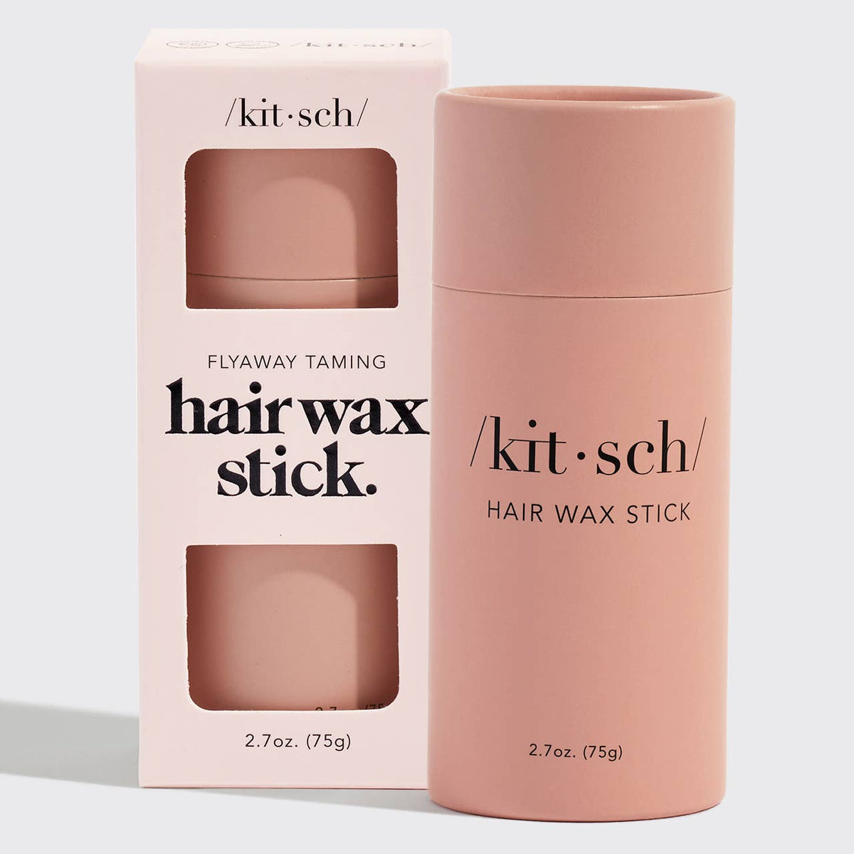 Hair Wax Stick vegan plant-based solid design with castor oil for sleek hold and no residue