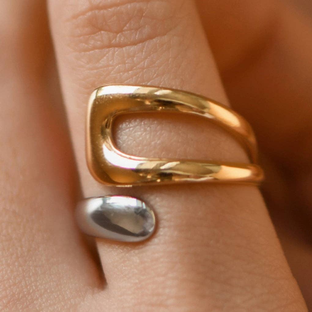 Gold Plated Stainless Steel Ring
