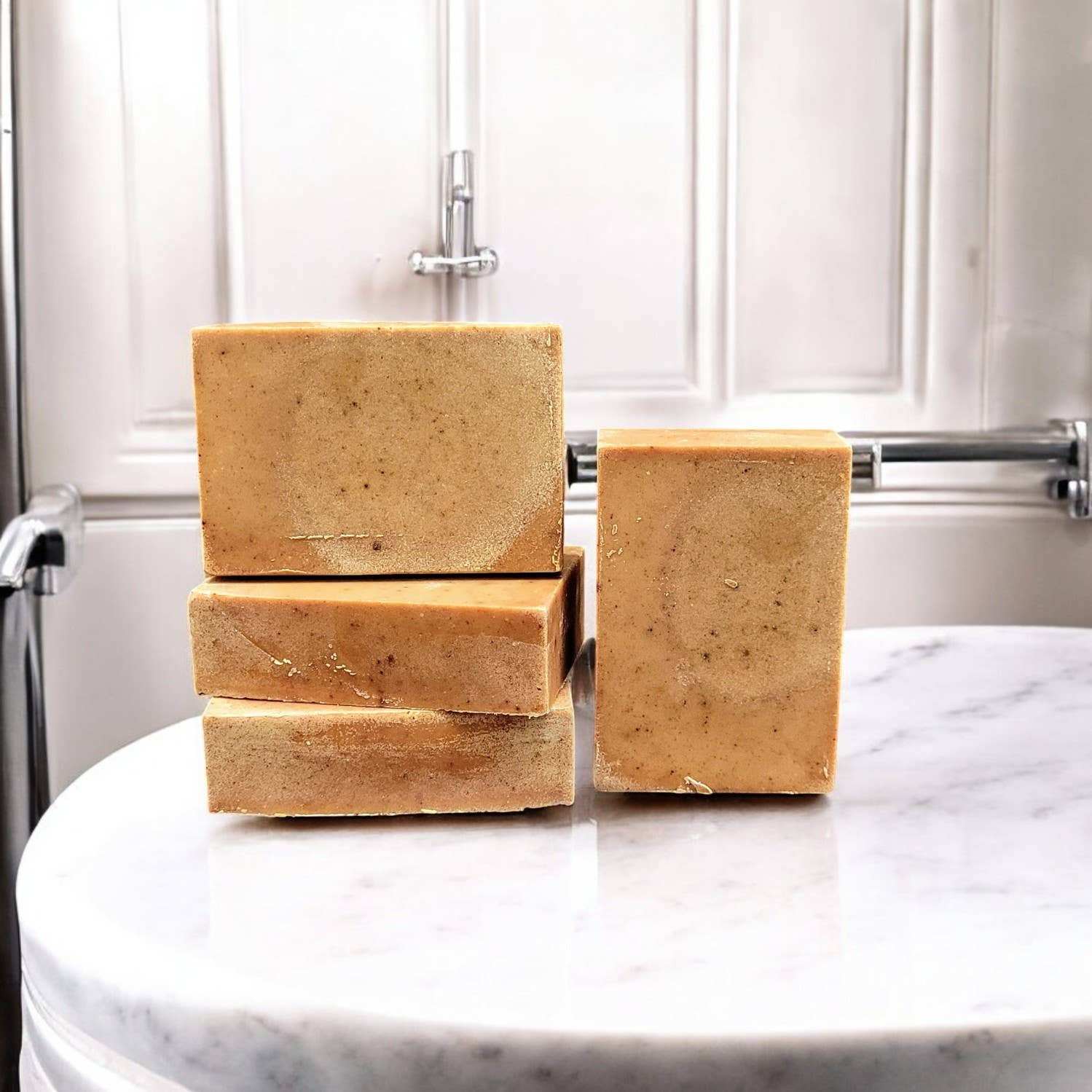 Turmeric Ginger + Kojic Facial Bar - 4oz luxurious blend of Dead Seain