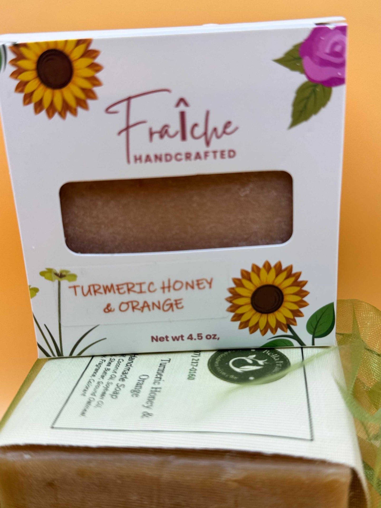 Turmeric Honey and Orange Our turmericand orange essential oil handmad