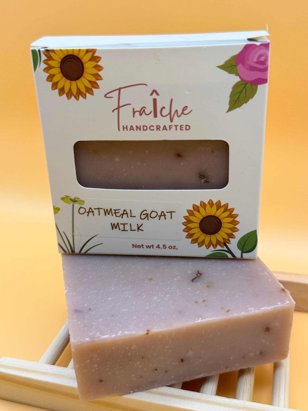 Oatmeal Goat Milk Soap - Nourish & Soothe Your Skin gentle exfoliation