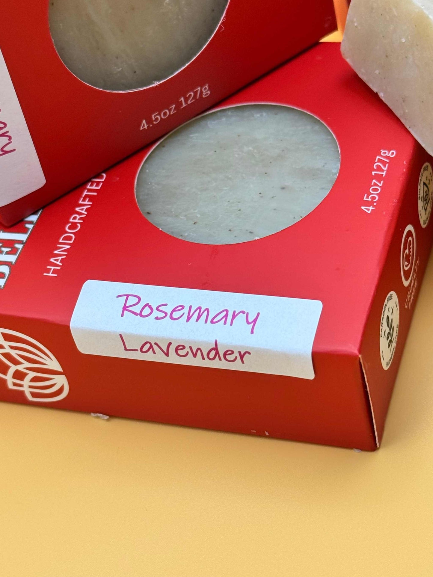 Rosemary Lavender -4.5 oz Hair Body & Beard Barlavender floral suitabl