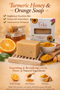Turmeric Honey and Orange Our turmericand orange essential oil handmad