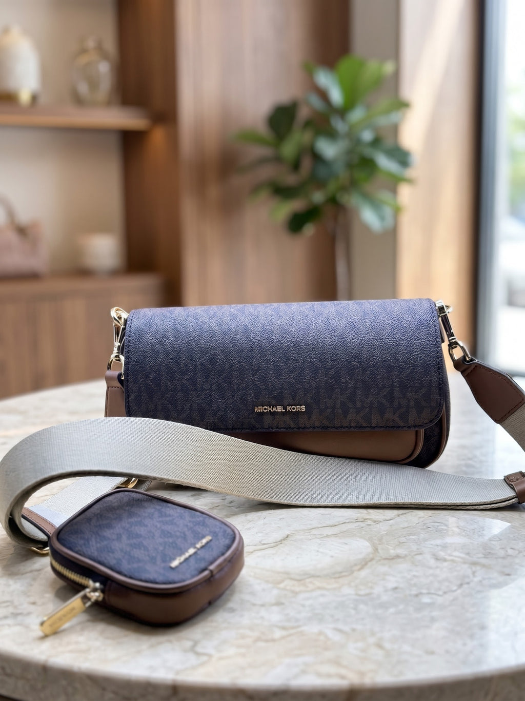 MK Small Crossbody Bag With Pouch