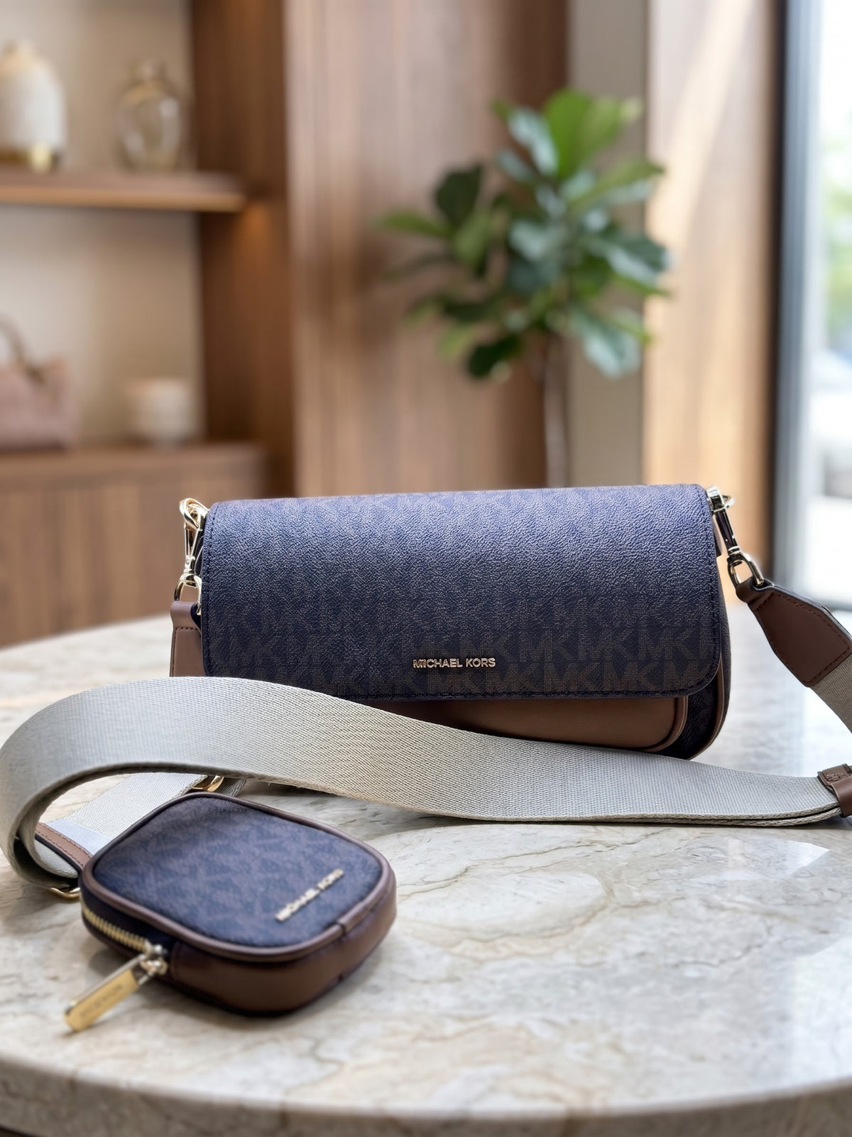 MK Small Crossbody Bag With Pouch