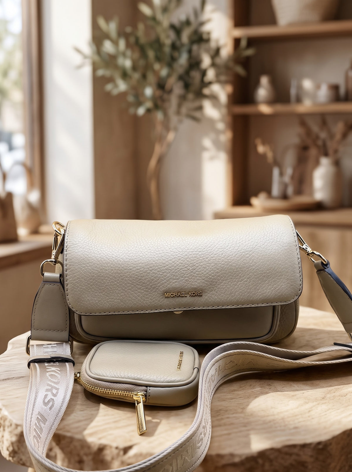 MK Crossbody Bag With Pouch
