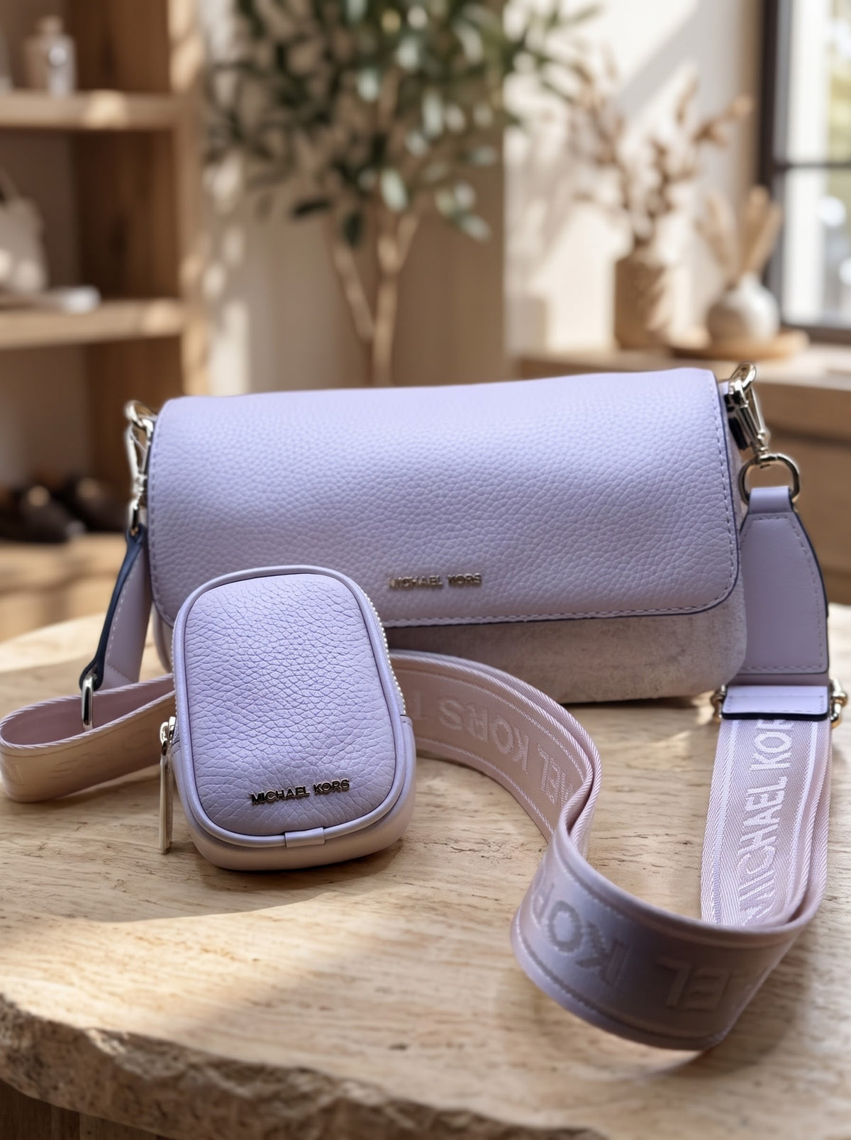 MK Crossbody Bag With Pouch