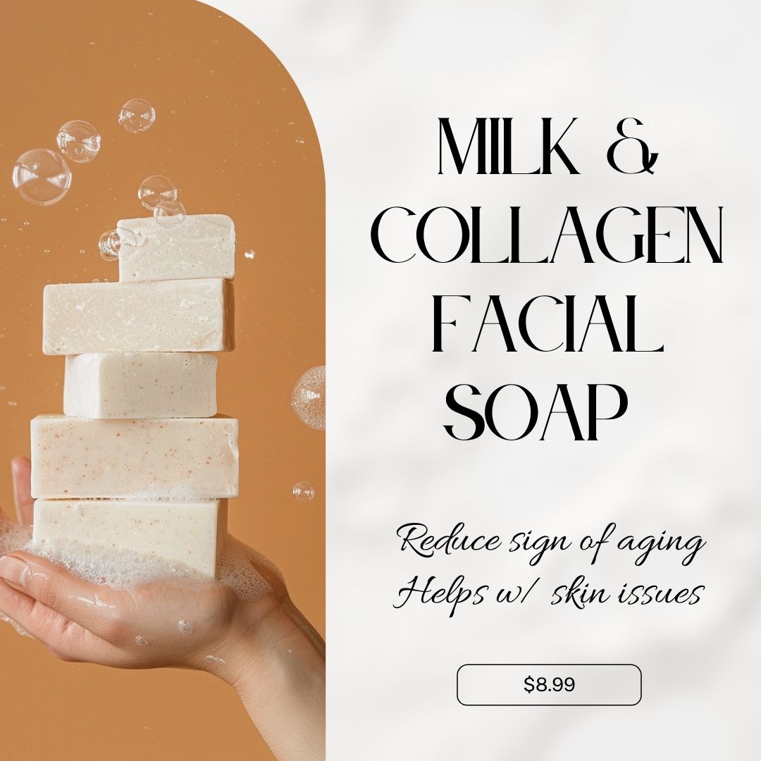 Milk Collagen Facial Soap