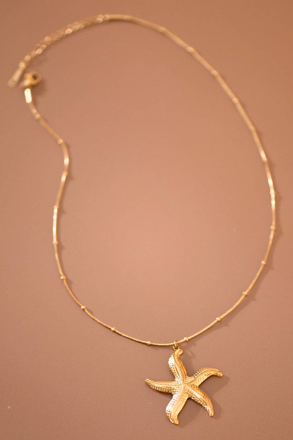 18K Gold Plated Waterproof Stainless Steel Chain Necklace - 7804: S0OX3T7804
